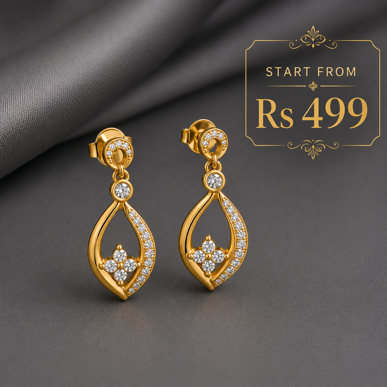 earrings start rs 499