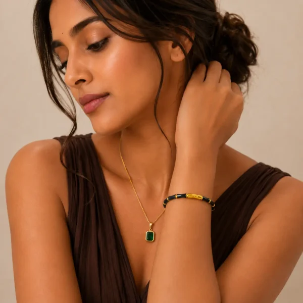Noir Bamboo Bracelet 10m