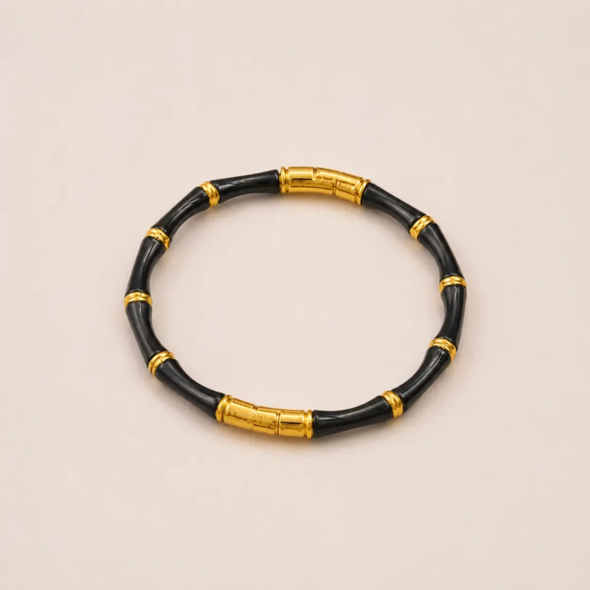noir bamboo bracelet 10m