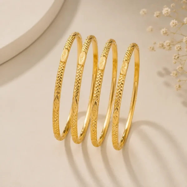 panchaloha lakshmi bangles